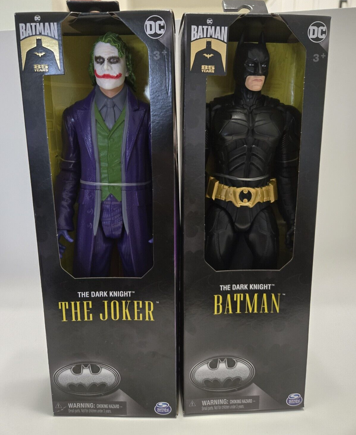 The Dark Knight Batman And The Joker 85th Anniversary 12-inc
