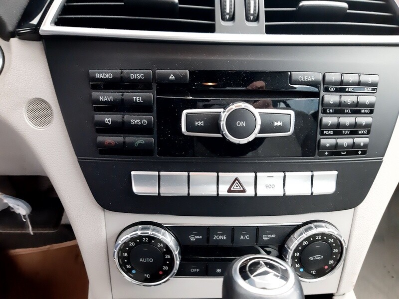 A2048103916 right exterior mirror for Mercedes Class C (W204) sedan 220 1128705