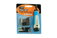 Noga NG8350 Heavy Duty Deburring Tool Set w/ S10  S20 HSS Blades 