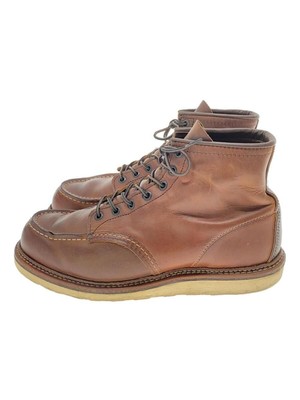 RED WING Lace-up Boot 6 Classic Mock Toe US9 Brown Leather 1907 