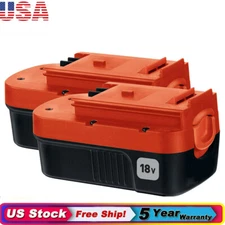 2-Pack 18V for Black and Decker HPB18 18Volt 4.8Ah Battery HPB18-OPE NEW