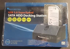 Premiertek USB 3.0 Superspeed SATA HDD Docking Station NEW Sealed