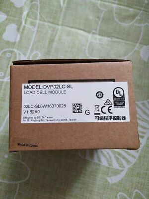 Delta PLC 2 Channel Analog Weighing Module DVP02LC-SL Brand New In Box