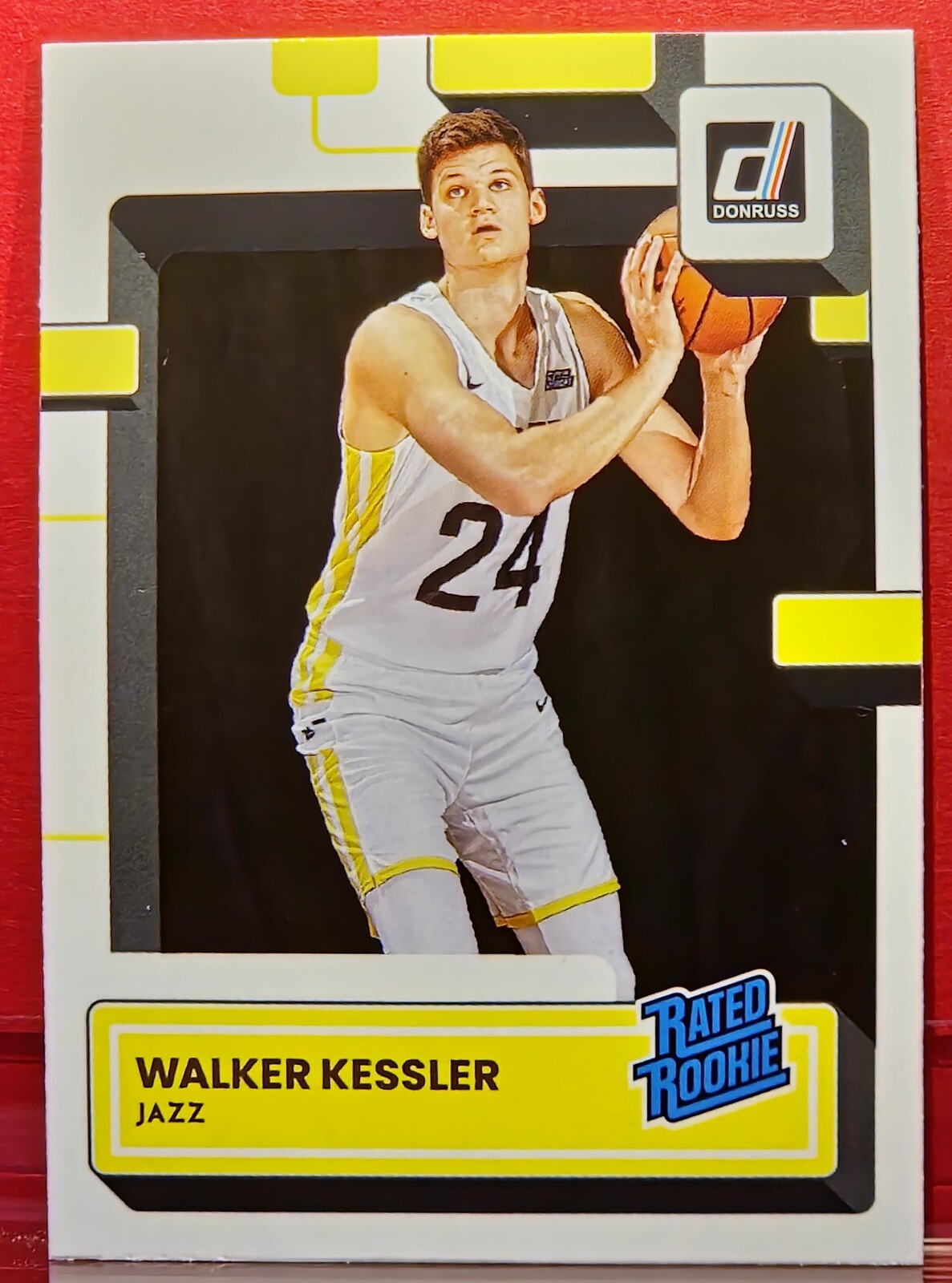 Walker Kessler 2022 Panini Donruss Basketball #222 Rated Rookie Utah Jazz RC