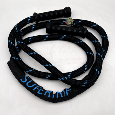 Supertrip Battle Rope, 360 rotierende Griffe Heavy Rope für Fitness | Kaputt!