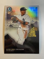 Gleyber Torres 2018 Bowman Chrome Peaks of Potential #PP-GT Yankees Prospect RC