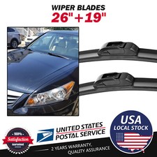 Set of 26"+19" Genuine Front Windshield Wiper Blades For Subaru Legacy 2010-2014