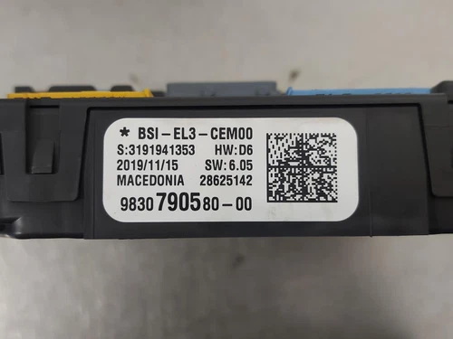 9830790580 Caja Reles/Fusibles para CITROEN C3 Feel 2020 116600 - Imagen 2 de 6