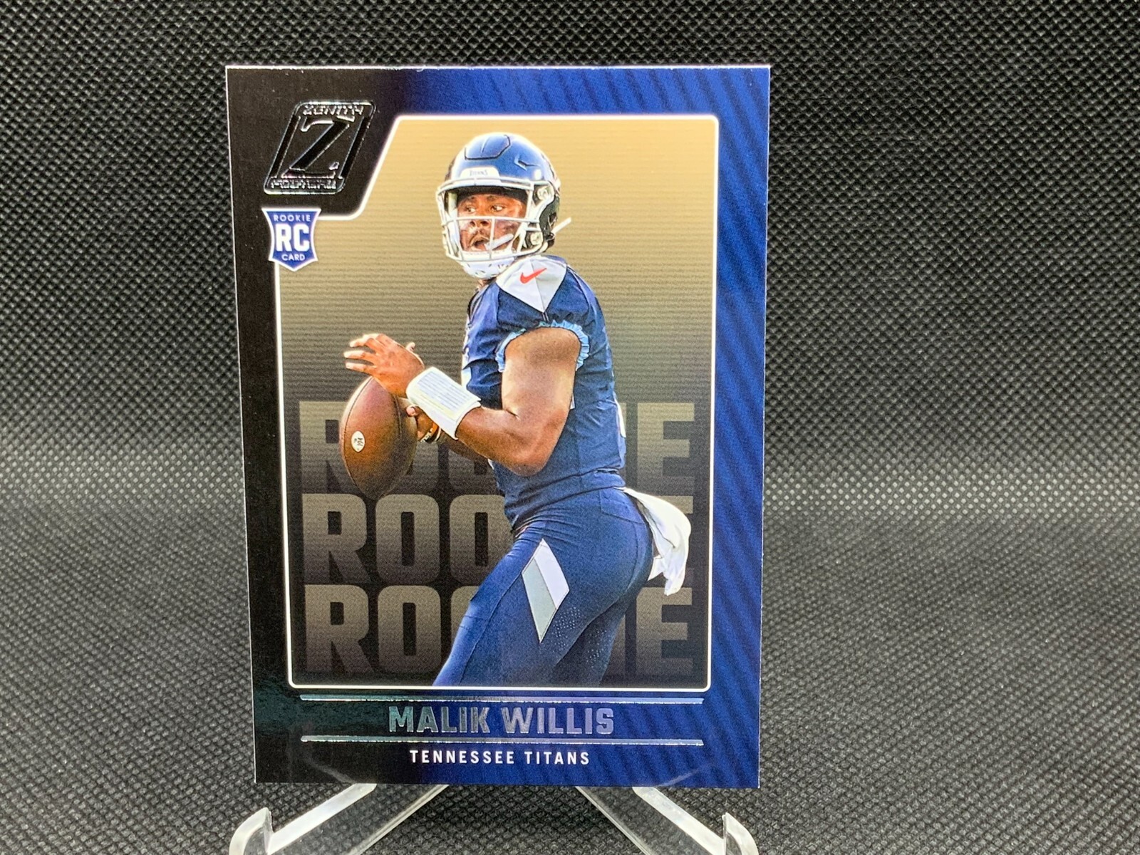 2022 Panini Zenith MALIK WILLIS Rookie RC #103 Titans