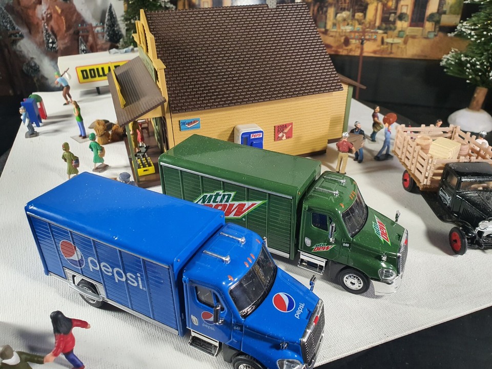 O Scale General Super Market Store Grocery Store For Your Train Layout