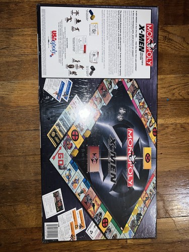 Monopoly X-Men Collector's Edition Board Game 2000 Hasbro Factory NEW Sealed - Picture 4 of 7