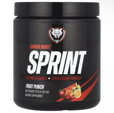 Sprint, Cardio Boost, Fruit Punch, 7.67 oz (217.5 g)