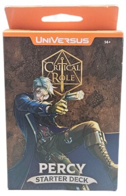 UniVersus Critical Role Percy Starter Deck Complete Ready To Play Deck 61 Cards