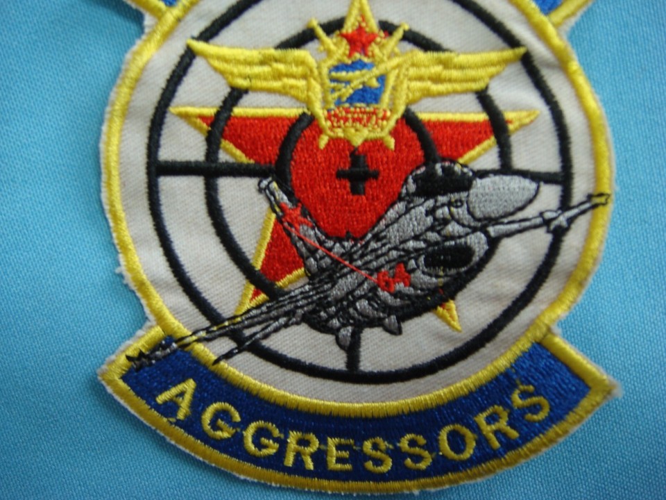 Usaf Checkmate Aggressor Patch PATCH US AIR FORCE FIGHTING AIRCRAFT