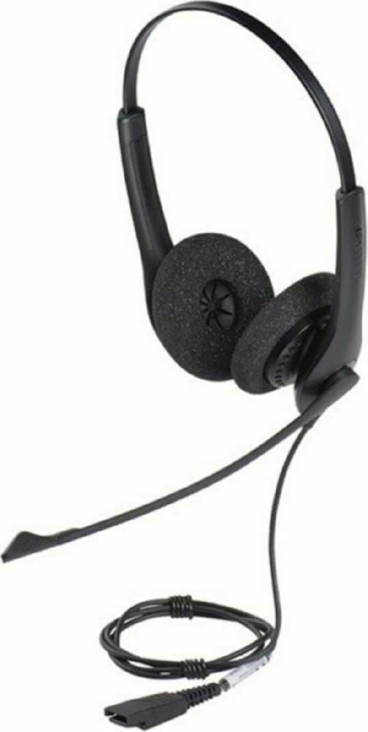 Jabra BIZ 1500 Duo QD Cuffia Call Center 1519-0154 | Audio HD e Comfort