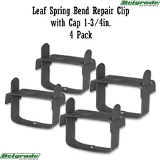 Leaf Spring Bend Repair Clip with Cap 1-3/4in. 4 Pack