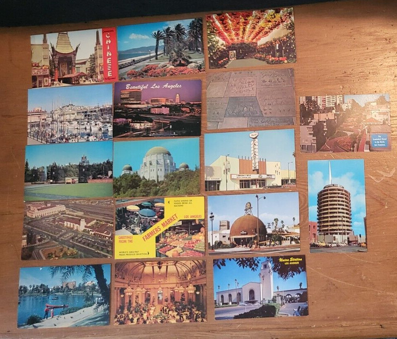 Vintage California Postcards ~ Lot of 17