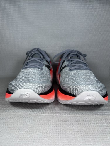 Men's Size 11.5New Balance Fresh Foam More Running Shoes Gray Neo Flame MMORGR2 - Picture 3 of 10