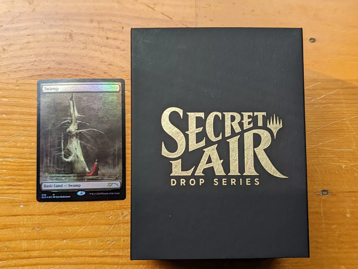 MTG Secret Lair Artist Series Seb McKinnon FOIL - opened, with