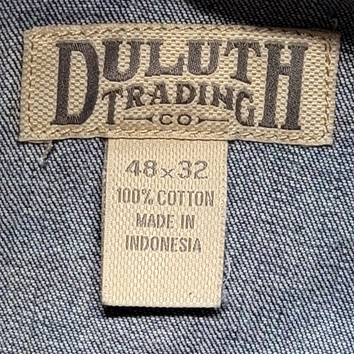 Duluth Trading Jeans Herren 46x32 Ballroom Midweight 5 Pocket Blau Denim 64012 - Bild 6 von 15