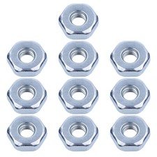 10X Bar Collar Nuts For Stihl 017 MS170 MS171 018 MS180 MS181 021 MS210 023 025