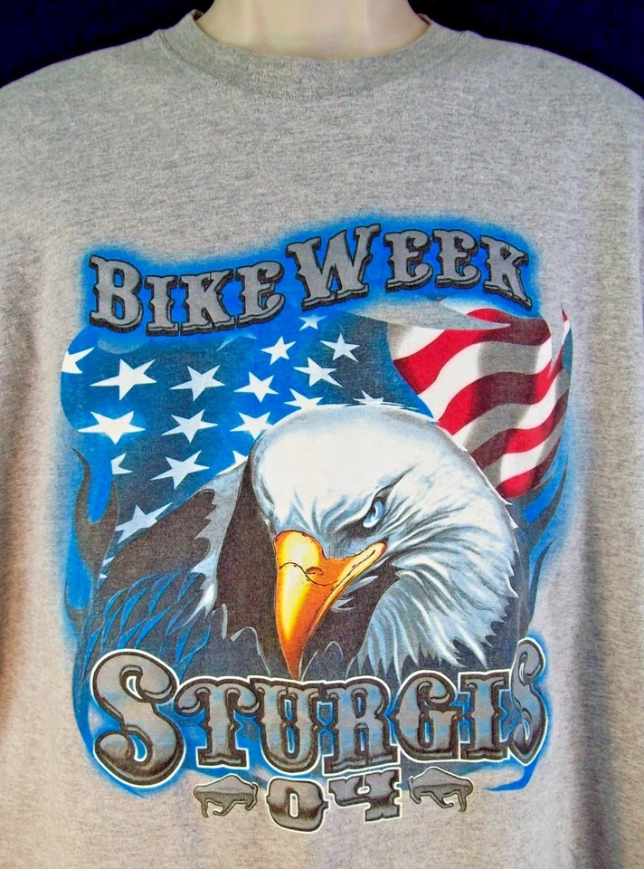 2004 Sturgis Bike Week T-Shirt X-Large 64th Annual The Legend Lives On - Image 2 of 4