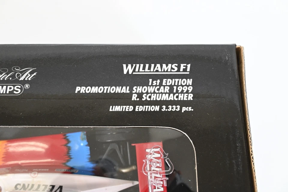 Minichamps 1/18 Williams F1 Ralf Schumacher 1999 Diecast Model Car - Image 3 of 4