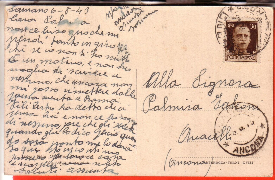 CARTOLINA VITTORIO VENETO Tempio Di S. Rocco Viaggiata 1943 99 EUR 19