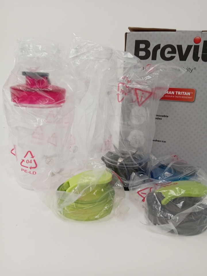 Breville Blend Active Colour Mix Family Blender Opened Unused & 4
