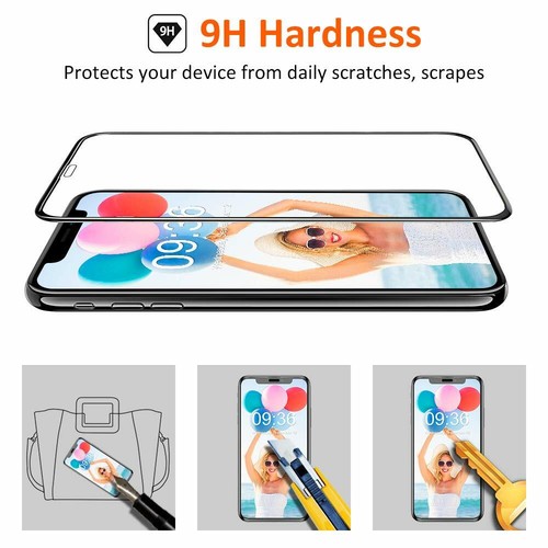 For iPhone 11,11 Pro Max Silicone Case Cover + Full Coverage Screen Protector - Picture 9 of 45