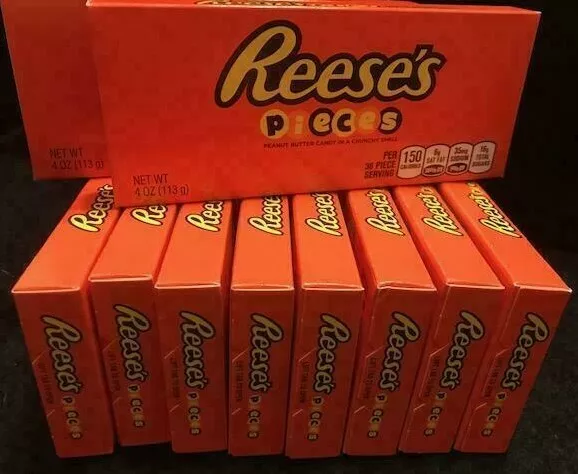 Reese's Pieces Peanut Butter Candy - Theater Box