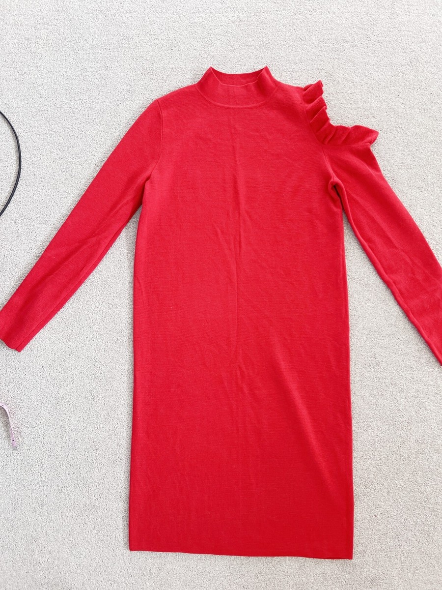strapless open back dress Take My Heart Burgundy Gold Heart Button Long Sleeve Knitted Midi Dress
