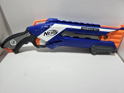 Nerf N-Strike Elite Rough Cut 2x4 Pump Action Blaster blau