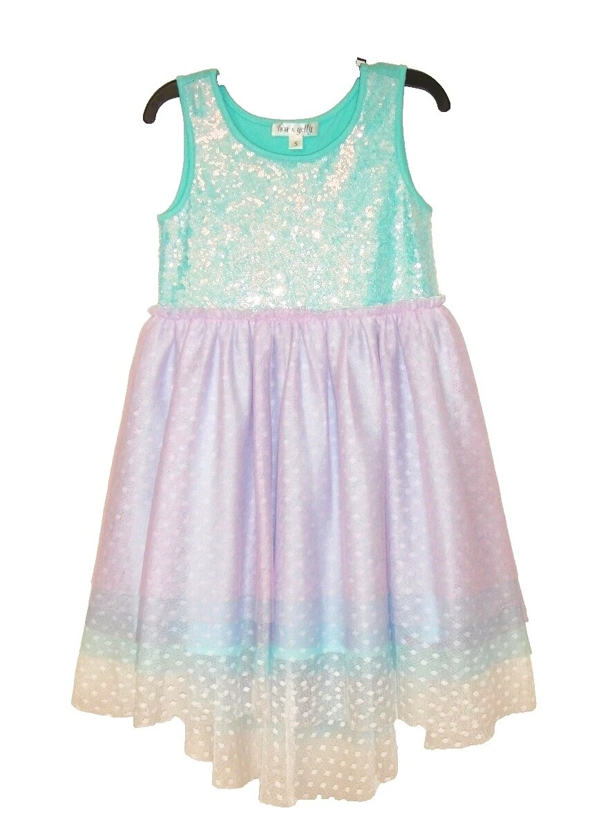 Vestidos de Casamento Azul de Verão para Meninas