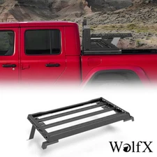Black Steel Roof Luggage Rack For 2001-25 Nissan Frontier Mid-Size Pickup Truck