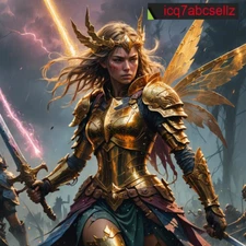 Digital Image  -Photo Wallpaper Background Desktop- AI Art Princess  Warrior