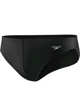 Speedo Men's Swimsuit Brief PowerFlex Eco Fitness Solar - Black, 32