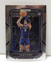 Colby Jones Xavier University 2023-24 Panini Prizm Card 9 (B)
