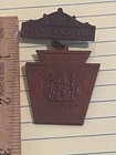 CIVIL WAR GAR BADGE PIN- 1898 Cincinnati OHIO Encampment - PENNSYLVANIA Delegate