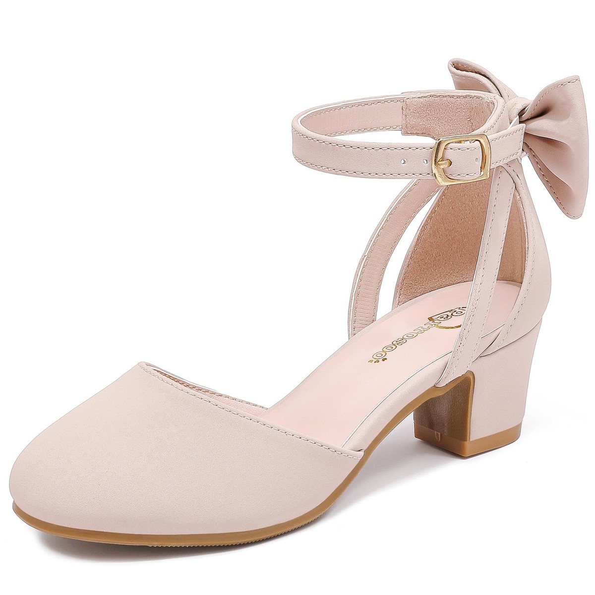 cute dress shoes for girls kladzum Fall Girls Dress Shoes Princess Soft Sole Middle School Students' Black Performance Shoes, Girl's Leather Shoes on Clearance