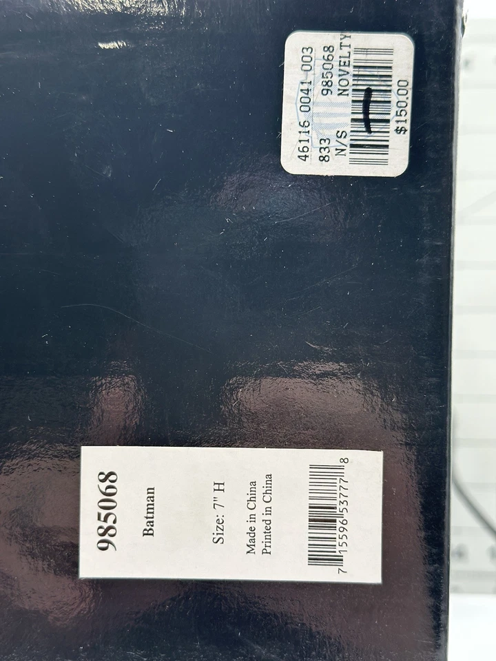 WARNER BROS BATMAN: ESTATUA Maqueta EDICIÓN LIMITADA de 1200 DC BROMISTA DIRECTO Leer Foto 4 de 4