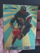 Marketplace image: LeBRON JAMES RARE H.S. ROOKIE SUPERFRACTOR #1/1 STAR POWER REFRACTOR MINT