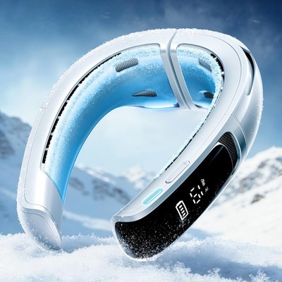 AICE LITE MAX 2026 Real AC Cold Blast [No.1 Coolest & Most Durable] AI Neck C...