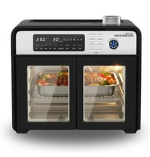 Chef-O-Matic Double Door Oven 28L Air Fryer with 18 Presets and Rotisserie  Set