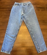 Vintage Wrangler Jeans Womens 10x30 Denim High Waist Mom Tapered Leg