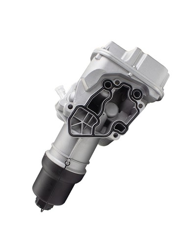 Aluminum Filter Oil Housing Cooler 05-08 A4 04-13 A3 Quattro 07-14 TT 04-07 Golf - Picture 7 of 7
