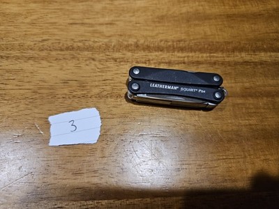Leatherman Squirt Ps4 Black With Brand