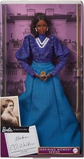 Barbie Inspiring Women Madam C.J. Walker 13" Doll with Stand & Certificate New