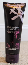 BRAND NEW Bath and Body Works Black Raspberry Vanilla Body Cream 8 oz/226 g 