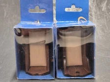 Lot of 2 Classics By Handley Doll House Furniture Walnut Baby Cradle Mini 1:12